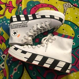 CHUCK TAYLOR ALL-STAR 70S HI"Off-White" Inspired Shoe